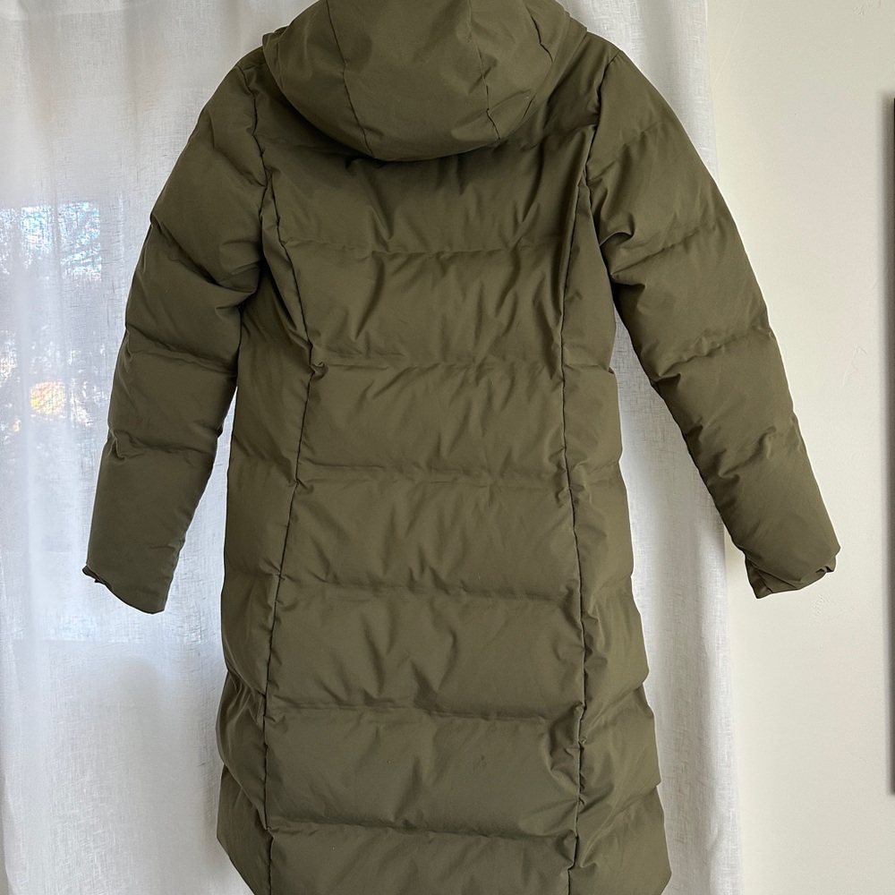 Patagonia Green Hooded Puffer - Jackson Glacier Parka - Picture 3 of 5